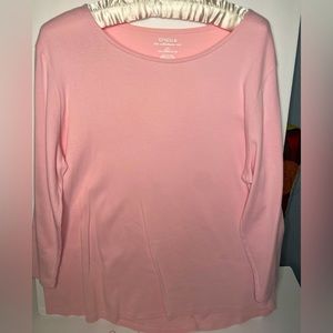 Chico’s The Ultimate Tee Size 3 or XL Light pink